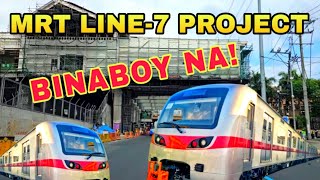 MRT Line7 Project ang dami ng GRAFFITIFull Update from Quezon CitySan Jose del Monte Bulacan [upl. by Corene105]