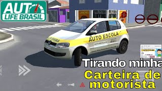 tirando minha carteira de motorista no AUTO LIFE BRASIL [upl. by Booth903]