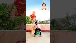 Flying Crying babies catching vs Dame cosita black alien amp red siren vs old dadi  Funny vfx magic 😄 [upl. by Suoivatco]