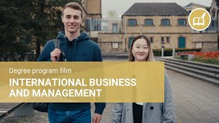 International Business and Management MA [upl. by Kay]