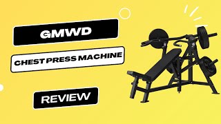 GMWD Chest Press Machine Review  Maximize Your Chest Gains [upl. by Shaun67]