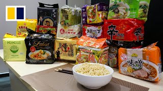 Potential cancercausing chemicals found in instant noodles [upl. by Eboh]