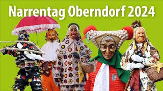 Narrentag Viererbund Oberndorf  Fasnet 2024 [upl. by Leamsi133]