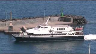 SNAV Aurora at Capri Island Italy [upl. by Ebneter]