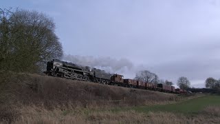 2024 GCR Winter Steam Gala featuring 8 steam locomotives including 5 DOUBLE HEADERS steamtrain [upl. by Akino]