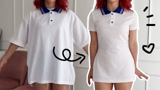 Polo Shirt to Tennis Dress [upl. by Mccully651]