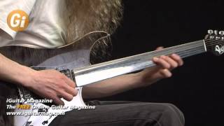 Guthrie Govan Solo Performance On the Vigier Excalibur Surfreter Guitar  iGuitar Magazine [upl. by Sidoney]