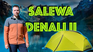 salewa denali II  обзор палатки [upl. by Ahsad]