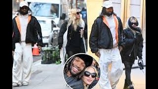 Madonna 66 spotted with rumored boyfriend Akeem Morris months after sparking romance speculation [upl. by Aidan352]