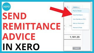 How to Send Remittance Advice in Xero QUICK GUIDE [upl. by Mhoj]