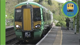 Class 377 at Ockley [upl. by Binny]