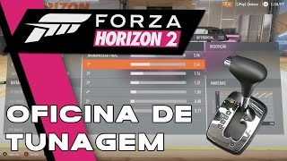 TUNAGEM E SETUP DE CARRO NO FORZA HORIZON 2 [upl. by Ryhpez]