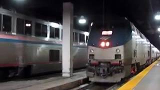 Boarding a train in Chicago Union Station [upl. by Aniteb448]