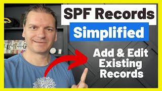 How To Create Add amp Edit SPF Record Setup Tutorial Critical For Email Marketing Deliverability [upl. by Letnuahs]