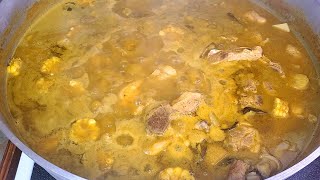 Sancocho Dominicano Receta paso a paso sancocho [upl. by Raynah269]