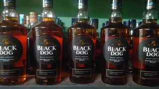 Black Dog Whisky  750ml price 1830Alcohol428 West bangal India 2024 [upl. by Loreen]