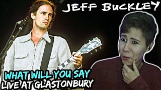 Jeff Buckley  What Will You Say  Reaction Live at Glastonbury 1995 [upl. by Adnilab864]