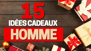 15 Idées Cadeaux pour Homme Noël 2024 [upl. by Noivad]