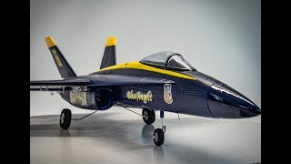 TopRc Hobby F18 Blue Angel  Review and tips [upl. by Ania]