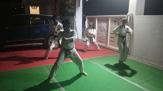 TEKKI SHODAN JKA PRACTICE [upl. by Yecrad]