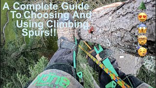 EVERYTHING You Need To Know About Tree Climbing Spurs A Complete Guide to Choosing and Using Spurs [upl. by Stagg8]