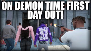 On Demon Time First Day Out  GTA RP  Grizzley World WHITELIST [upl. by Ecineg]