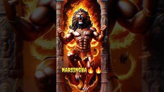 4 th avatar of lord Vishnu Narsimha l Ancient indian historical facts l shorts [upl. by Ronoel]