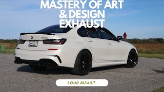 2020 BMW M340i MAD Exhaust [upl. by Axel401]