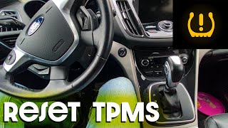 HOW TO Reset the TPMS on All 2011  2021 FORDS  Easy Method [upl. by Aurelie]