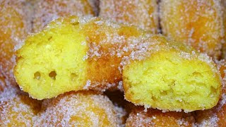 zeppole sarde frittelle di carnevale ricetta senza burro [upl. by Zoila]