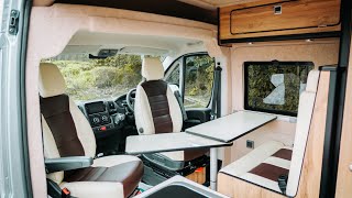 Come Take a look at our latest Citreon Relay Campervan conversion off grid ready for Van life [upl. by Halivah731]