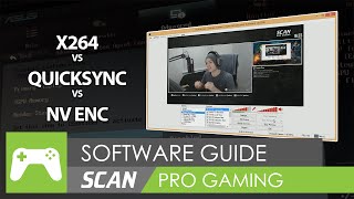 60FPS Livestream Encoding in OBS x264 vs Intel QuickSync vs Nvidia NVENC [upl. by Asiled]