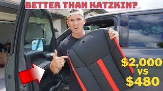 Are These Seat Covers BETTER Than Katzkin Kustom Interior Ford F150 Leather Seat Covers [upl. by Raine]