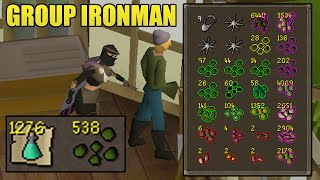 THIS METHOD GETS MY TEAM 150 PRAYER POTSHR  HC GROUP IRONMAN 10 OSRS [upl. by Coates]