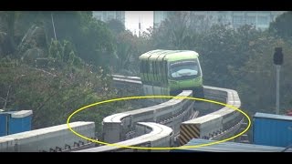 MUMBAI MONORAIL  Dont Miss The End amp See Something called TURNOUT Never Seen Before [upl. by Allwein206]