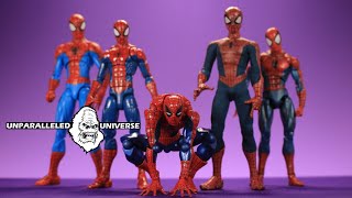 Who made the Best Classic Comic SpiderMan Legends Mezco Mafex Revotech Diamond [upl. by Lesde]