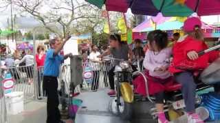 Kids riding motorcycle at Carnival [upl. by Richella710]