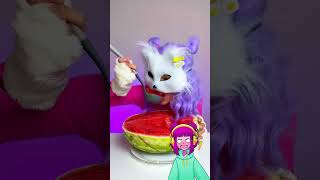 OMG What An Annoying Trend 🫢 How do Cats Eat Watermelon [upl. by Trebornhoj]