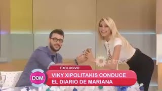 DDM Vicky conduce de prepo el programa de Mariana Fabiani y todo es risas con carcajadas pero mal 😂 [upl. by Jilli]