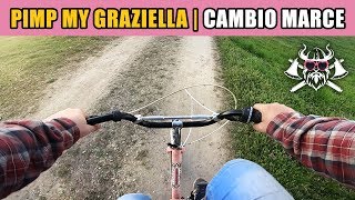 Pimp my Graziella 4  CAMBIO MARCE  Viverone Caponord in bici [upl. by Nnayllehs]