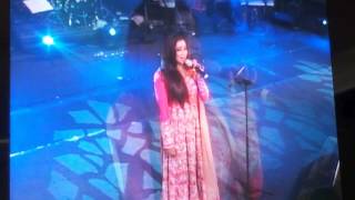 Sensationzzz Live Concert of Shreya Ghoshal  Song hoovina baanadante Birugaali  Neotown [upl. by Aisatnaf]