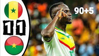 🔴 Sénégal vs Burkina Faso  Éliminatoires de la Coupe dAfrique des Nations 2025  Match [upl. by Pillow]