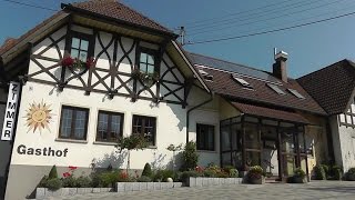 Gaststätte und HotelPension in der Region Burgau Gasthof Sonne in Röfingen [upl. by Ailecec]