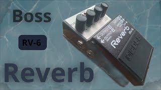 Boss RV  6 Reverb mono [upl. by Assek272]