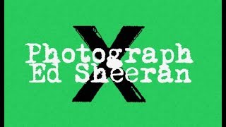 Ed Sheeran  Photograph Felix Jaehn Remix Original Lyric Karaoke Version [upl. by Kenton]