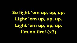 Light Em Up Fall Out Boy Lyrics [upl. by Kape]