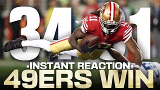 Instant reaction 49ers headed to Super Bowl behind Brock Purdy’s Joe Montana  Steve Young comeback [upl. by Wash]