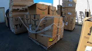 I bought a pallet of Amazon Overstock for 10  Unboxing [upl. by Lukin296]