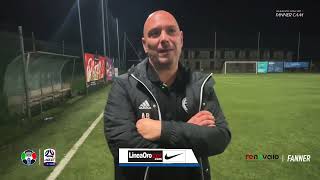 🎤Eur vs Pisana  Lintervista a mister Benedetti [upl. by Nievelt]