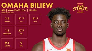 Omaha Biliew  Iowa State  202324 Transfer Portal Highlights [upl. by Gimpel]